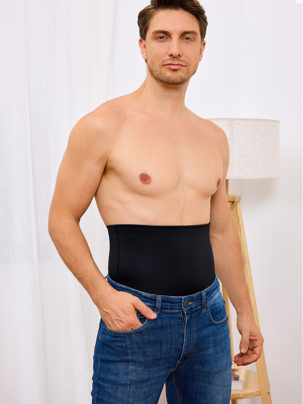 High Waist Crotch Opening Shapewear Control Panty