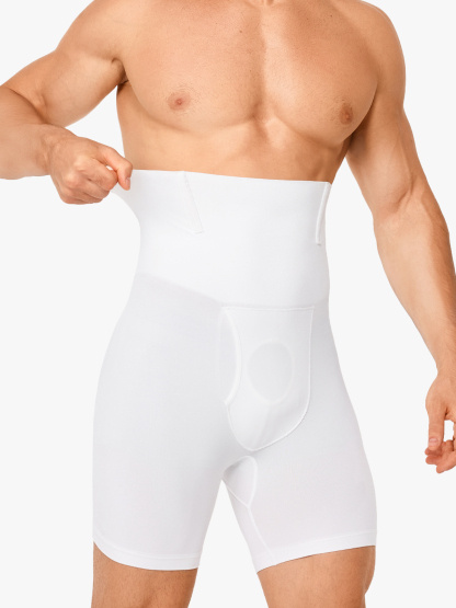 High Waist Anti-Roll Crotch Opening Shapewear Control Panty