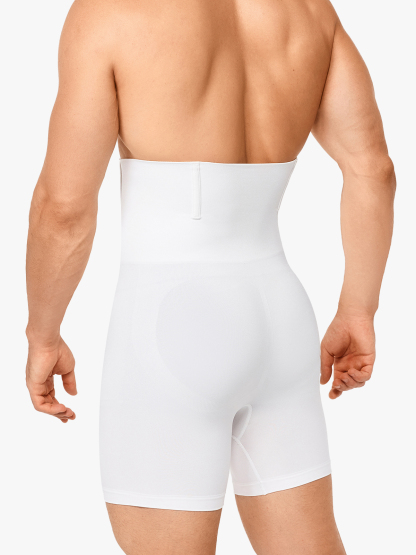 High Waist Anti-Roll Crotch Opening Shapewear Control Panty