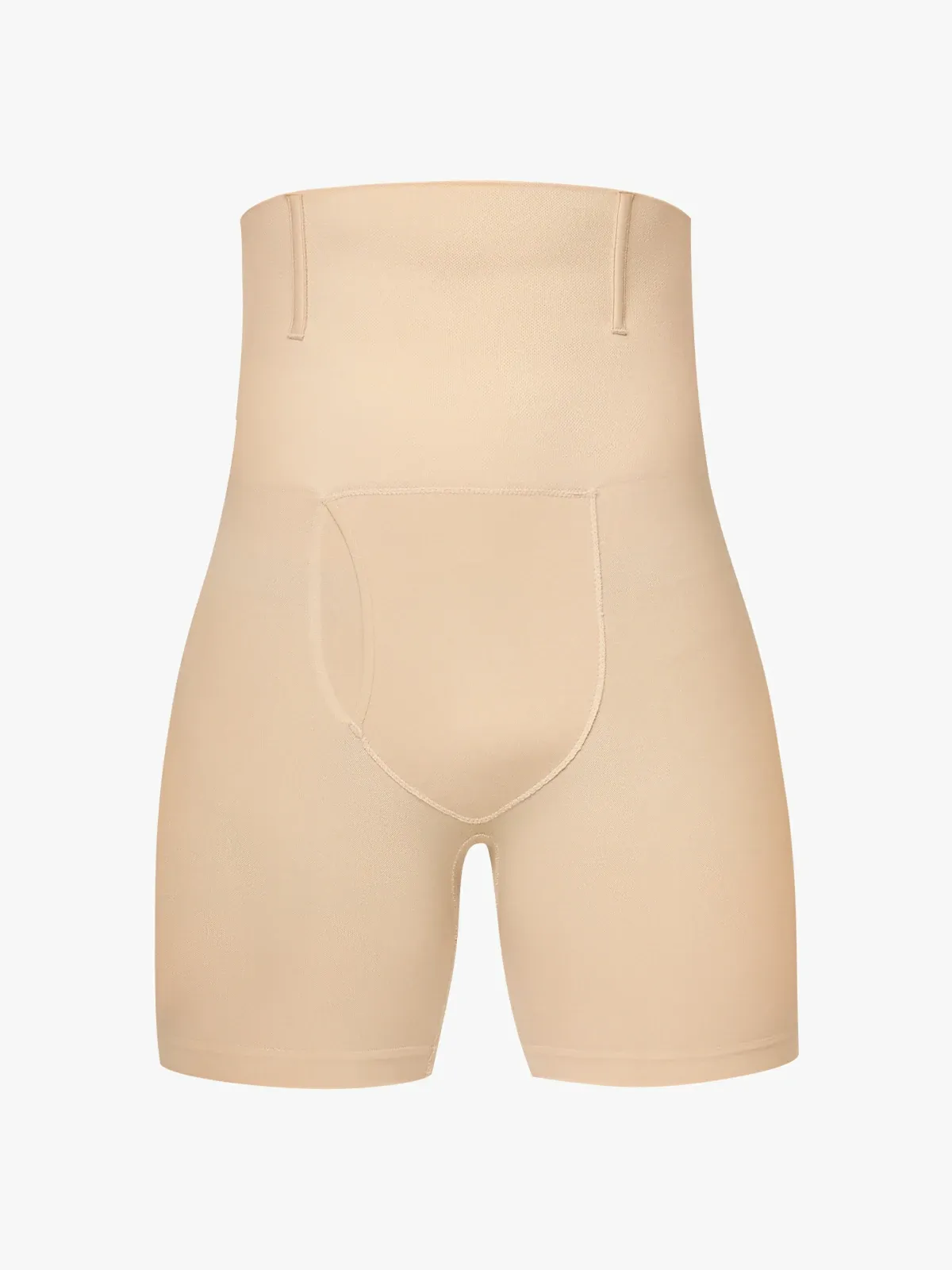 High Waist Steel Boning Support Shorts for Men