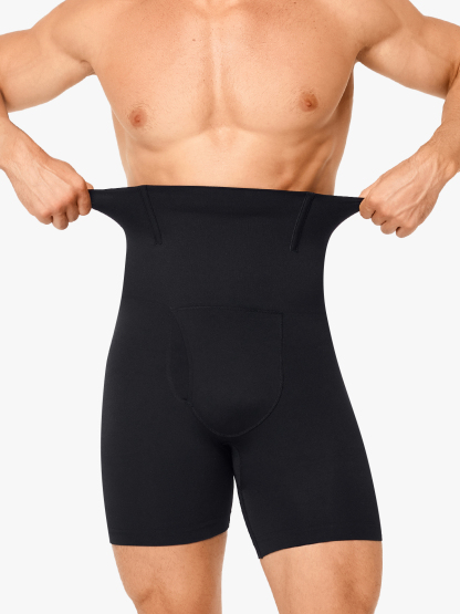 High Waist Anti-Roll Crotch Opening Shapewear Control Panty