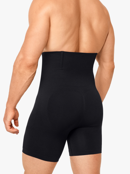 High Waist Anti-Roll Crotch Opening Shapewear Control Panty