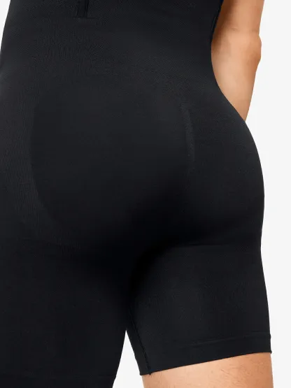 High Waist Steel Boning Support Shorts for Men