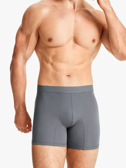 Mid-Waist Padded Butt Lifting Boxer for Men