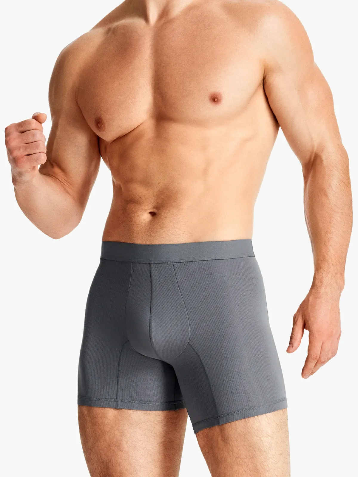 Mid-Waist Padded Butt Lifting Boxer for Men