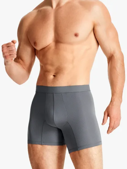 Mid-Waist Padded Butt Lifting Boxer for Men