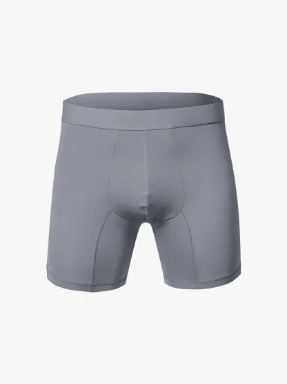 Mid-Waist Padded Butt Lifting Boxer for Men