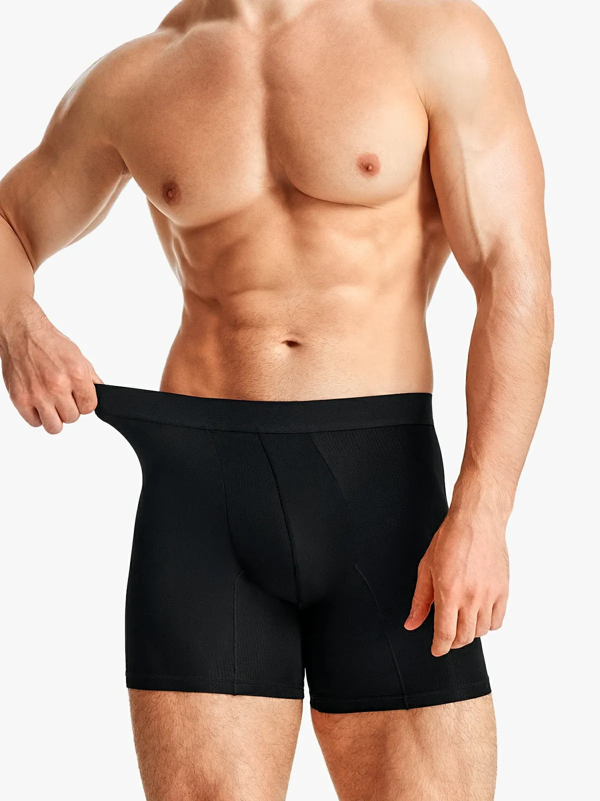 Mid-Waist Padded Butt Lifting Boxer for Men