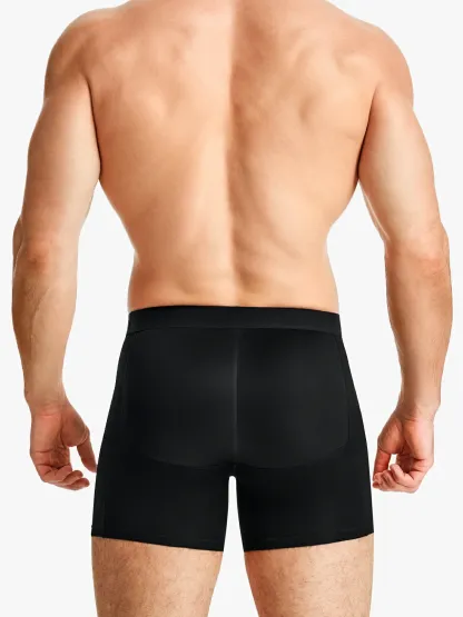 Mid-Waist Padded Butt Lifting Boxer for Men