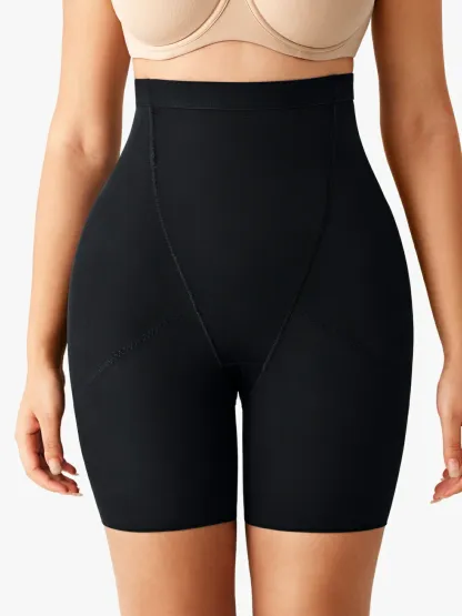 Women High Waist Mesh Tummy Control Shorts Butt Lifting Panties
