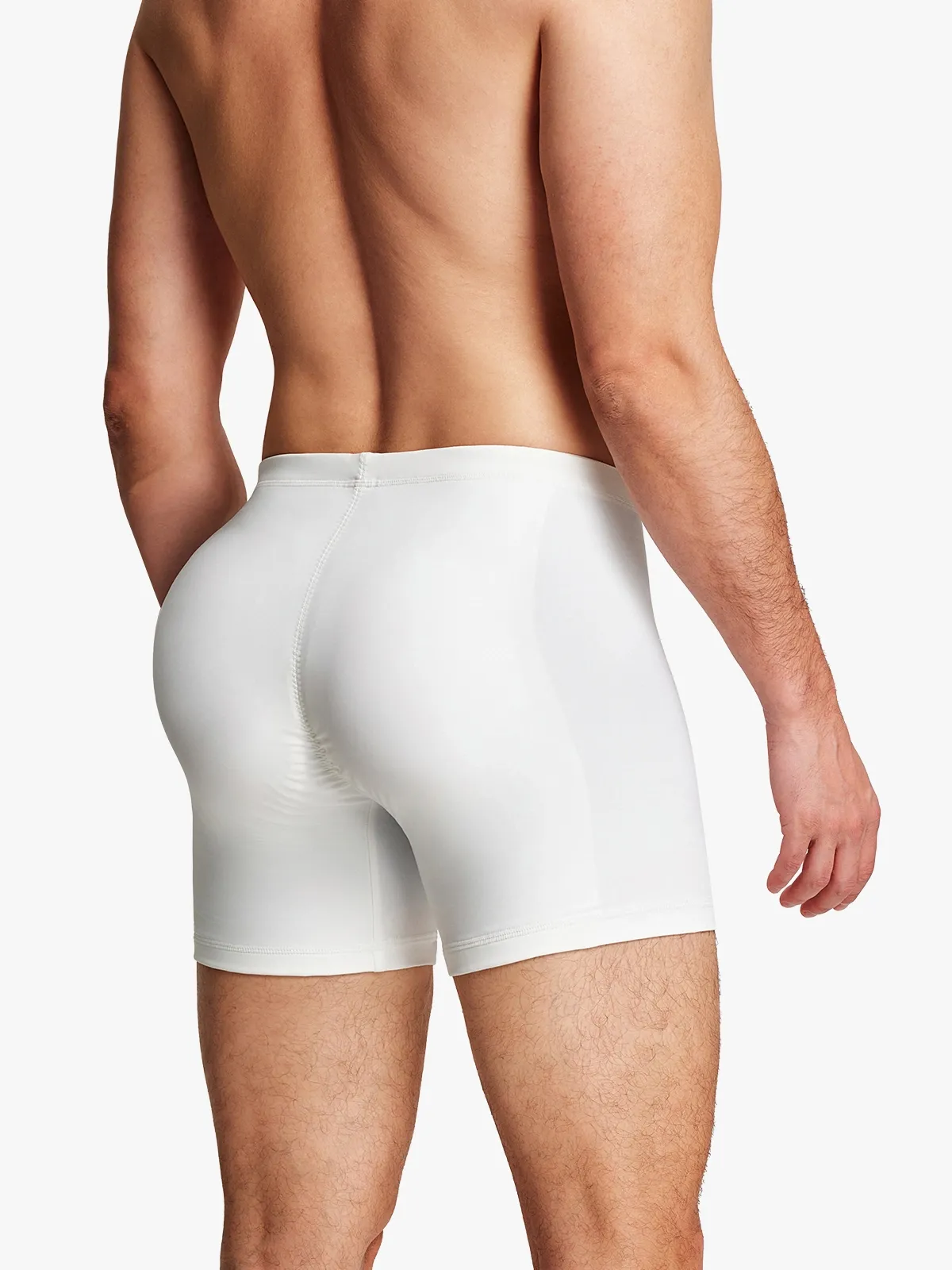 Mid-Rise Butt Lifting Shapewear Shorts for Men