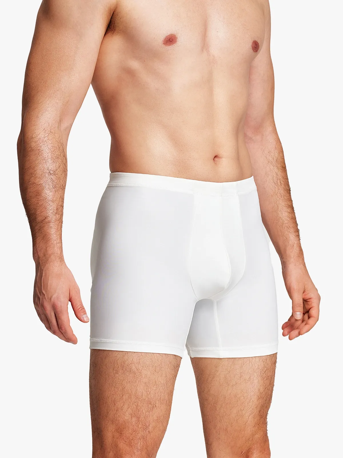 Mid-Rise Butt Lifting Shapewear Shorts for Men