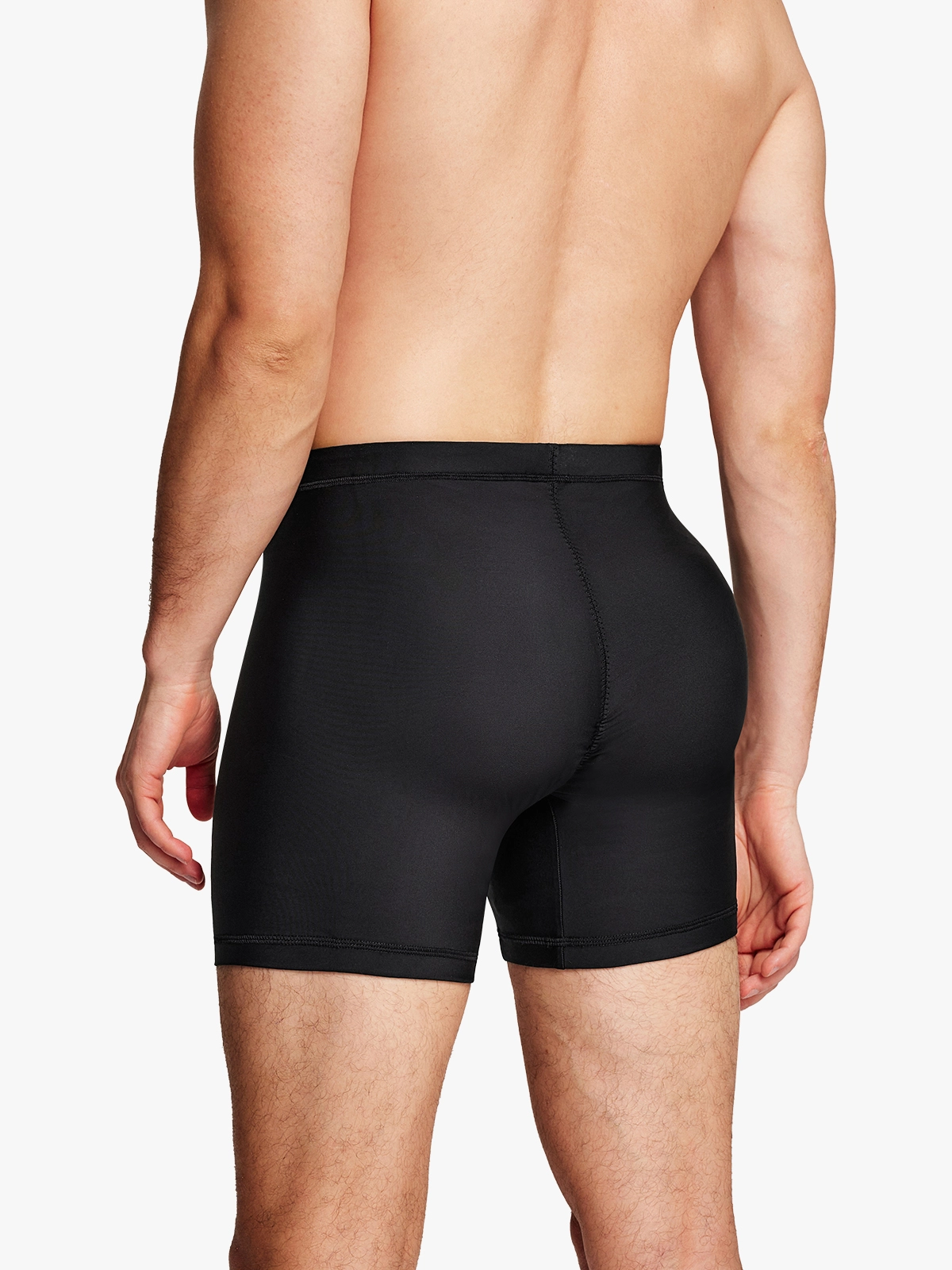 Mid-Rise Butt Lifting Shapewear Shorts for Men
