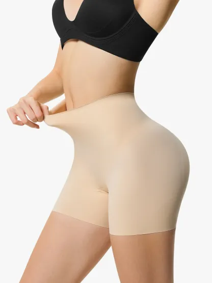 Mid-Rise Butt Enhancement Shorts