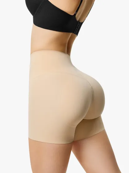 Mid-Rise Butt Enhancement Shorts