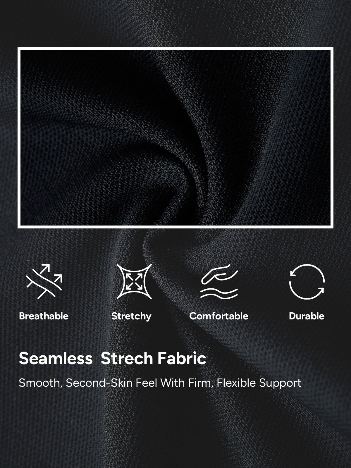 Men's High Waist Body Shaper Shorts with Steel Boning Support