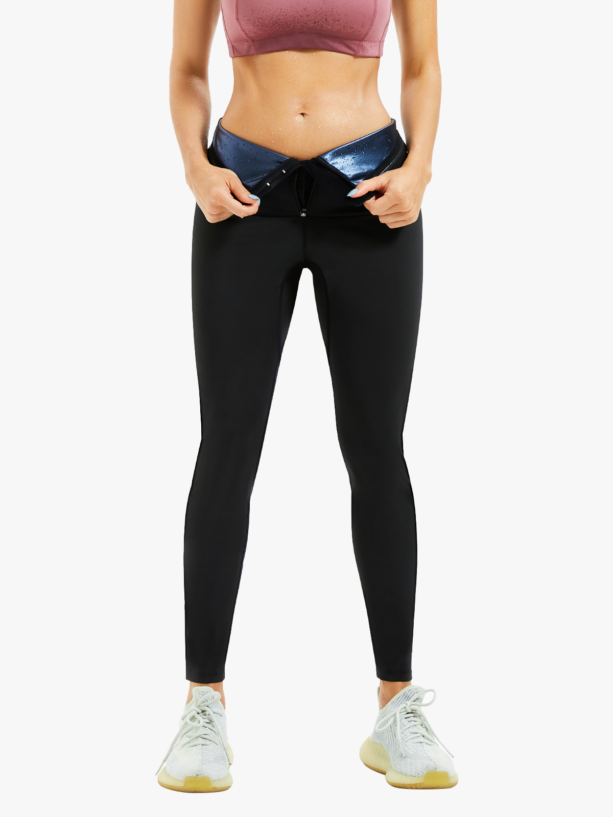 High Waist Compression Sweat Sauna Pants