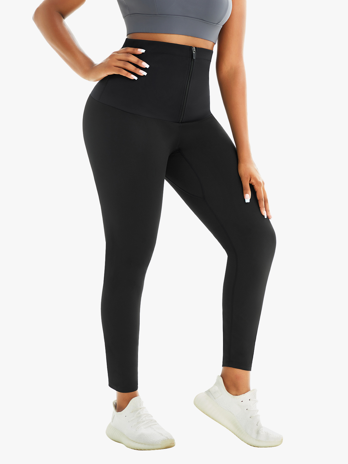High Waist Compression Sweat Sauna Pants