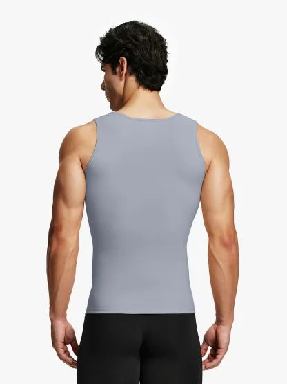 Upgraded Version Men's Tummy Control Sliming Tank Top 