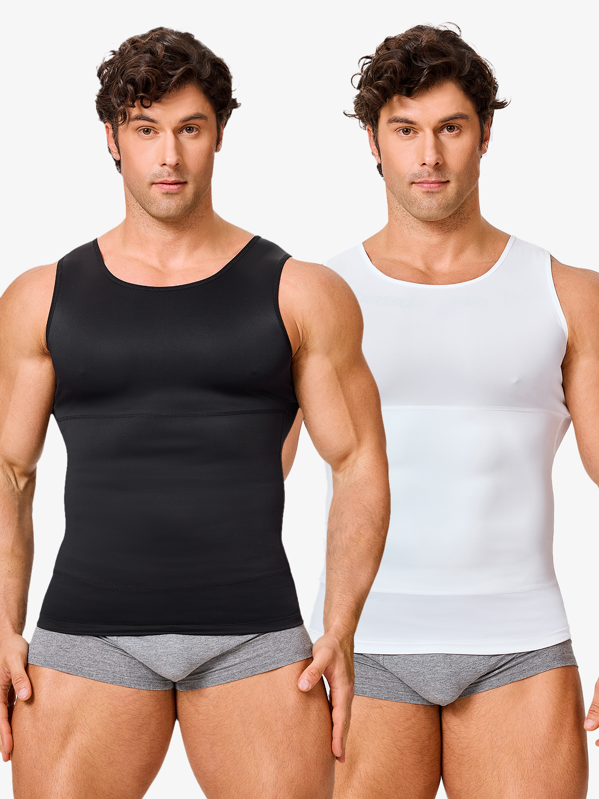 Mens Slimming Body Shaper Vest-Nebility