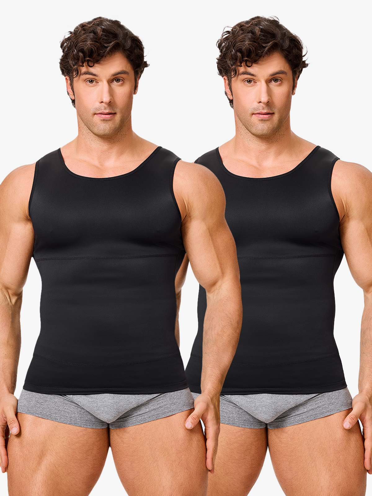 Mens Slimming Body Shaper Vest-Nebility