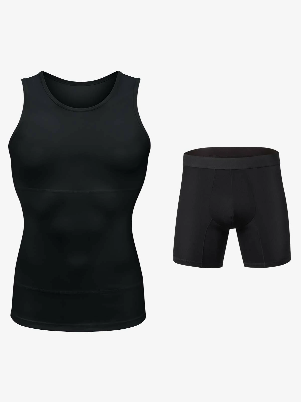 【Bundle]】Compression Tank Top + Padded Shorts