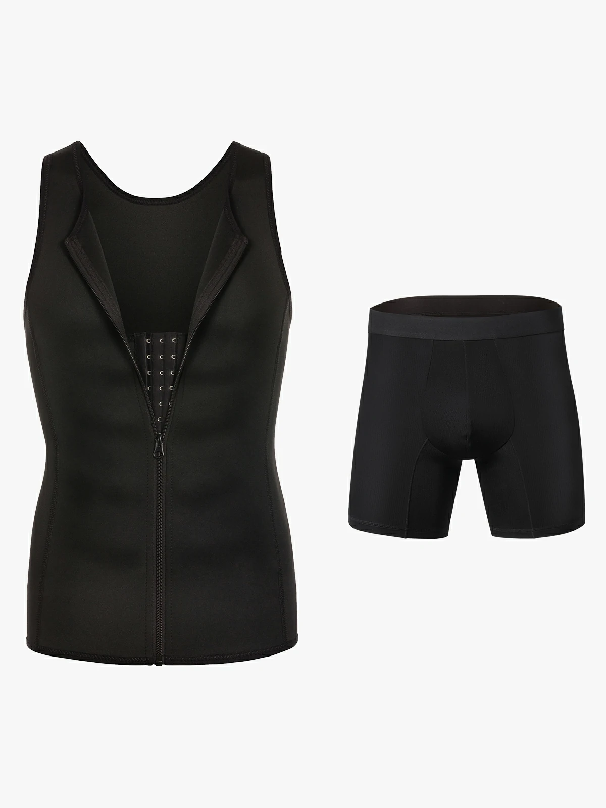 【Bundle]】Compression Tank Top + Padded Shorts
