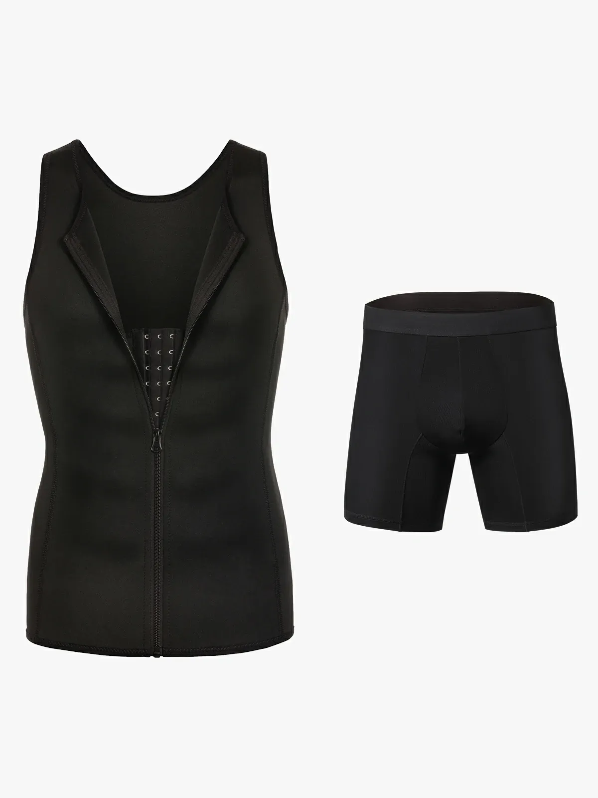【Bundle]】Compression Tank Top + Padded Shorts