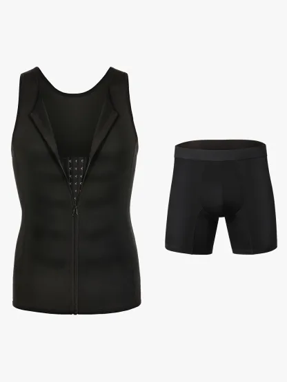 【Bundle]】Compression Tank Top + Padded Shorts