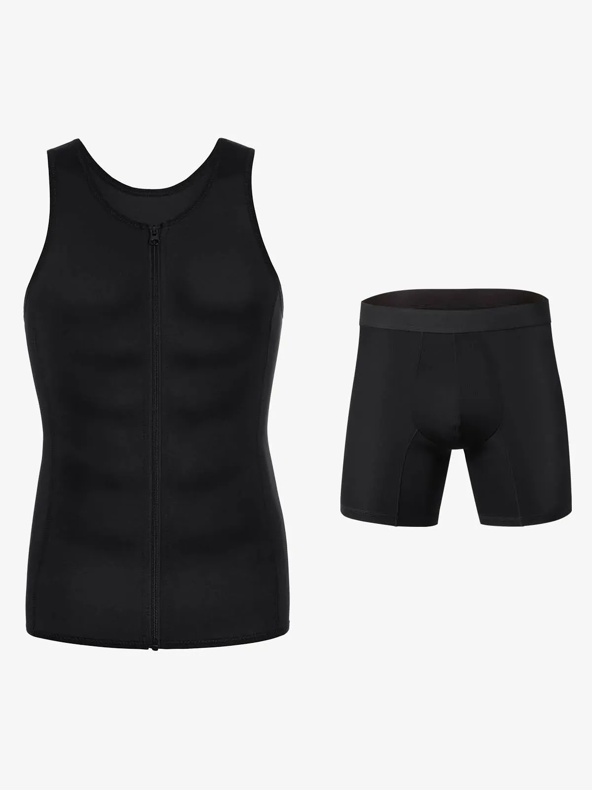 【Bundle]】Compression Tank Top + Padded Shorts