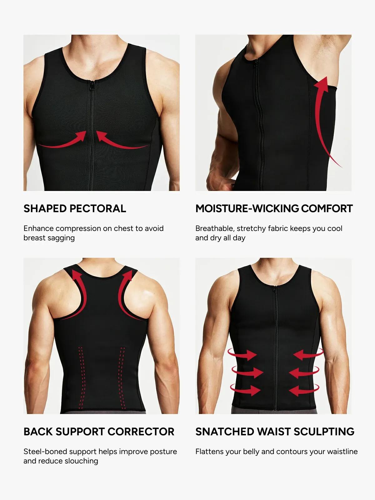 【Bundle】Compression Tank Top + Padded Shorts