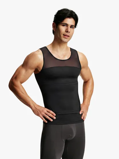Men's Belly Compression Tank Top