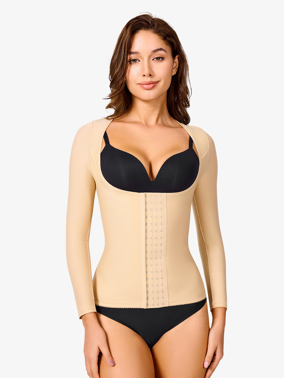 Nebility Women Tummy & Arm Shaper Compression Tops-Nebility