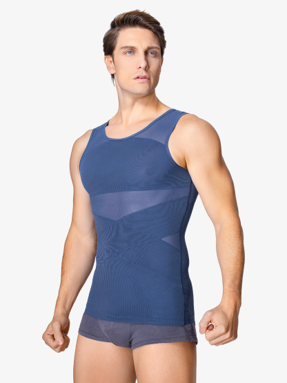 Men's Compression Shirt for Body Shaper Slimming