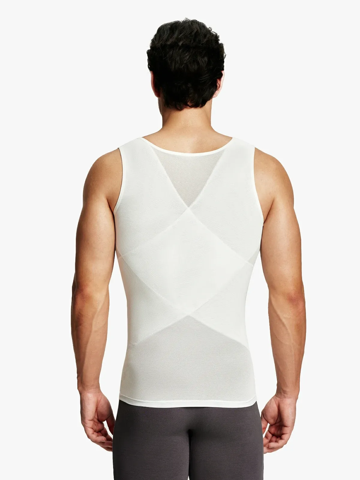 Mesh Breathable Compression Tank Top for Men