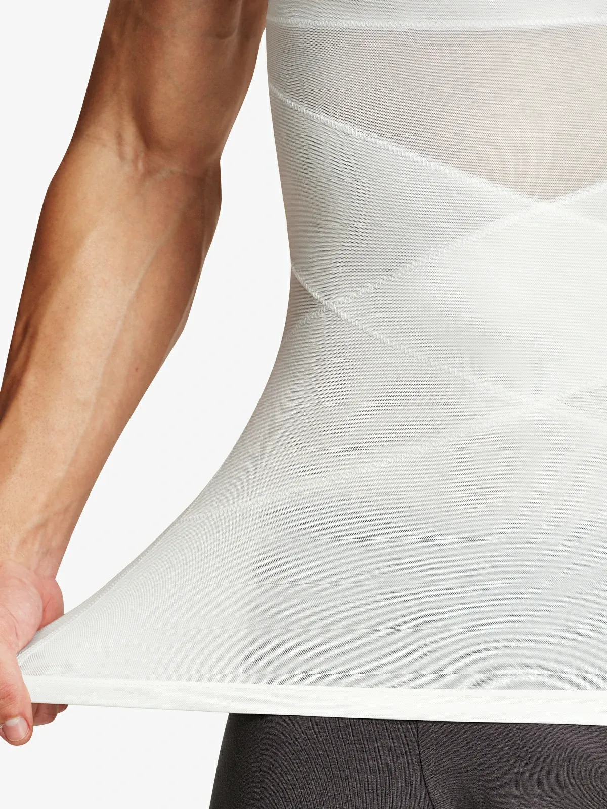 Mesh Breathable Compression Tank Top for Men