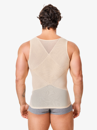 Men's Compression Shirt for Body Shaper Slimming