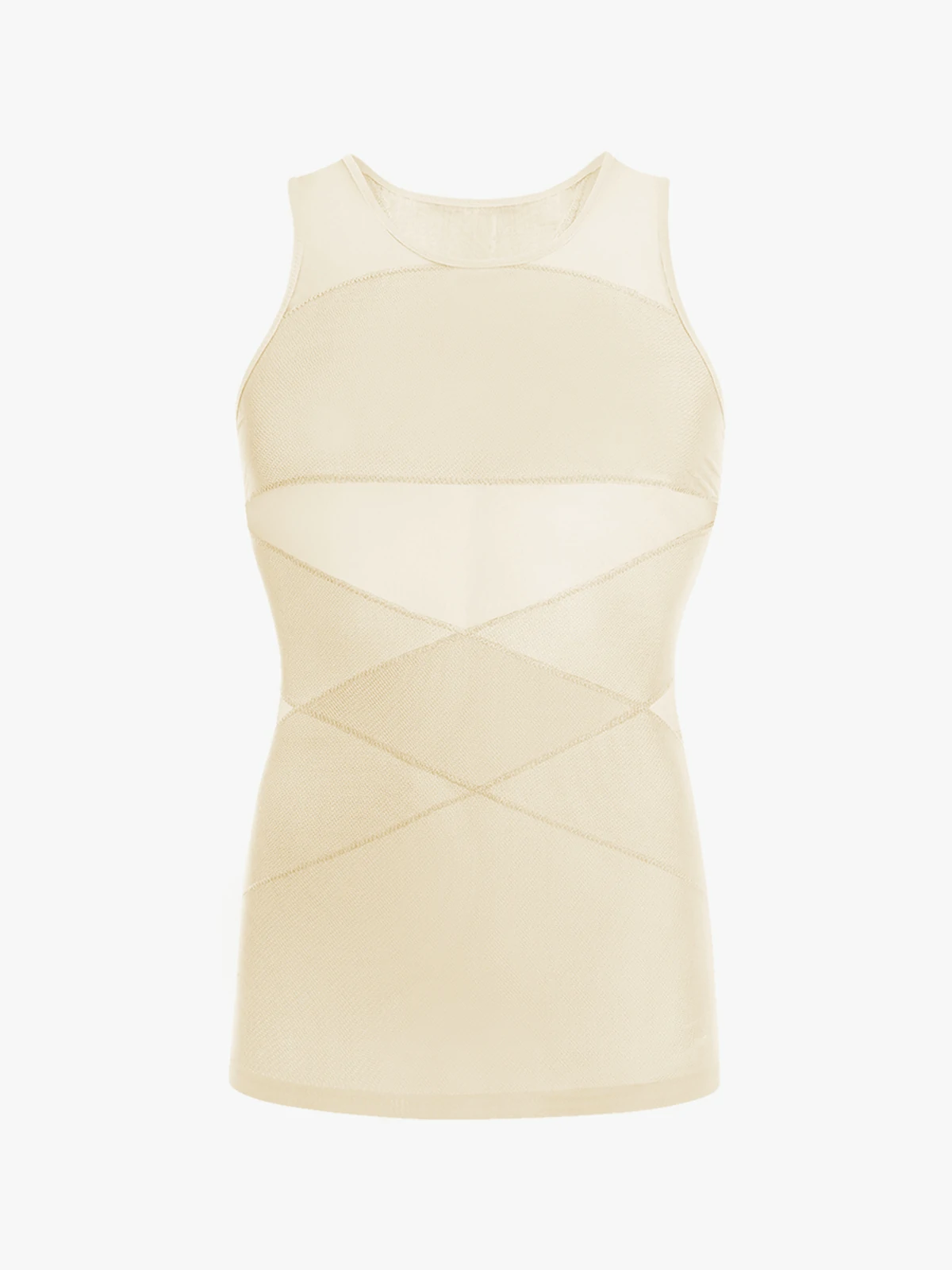 Mesh Breathable Compression Tank Top for Men