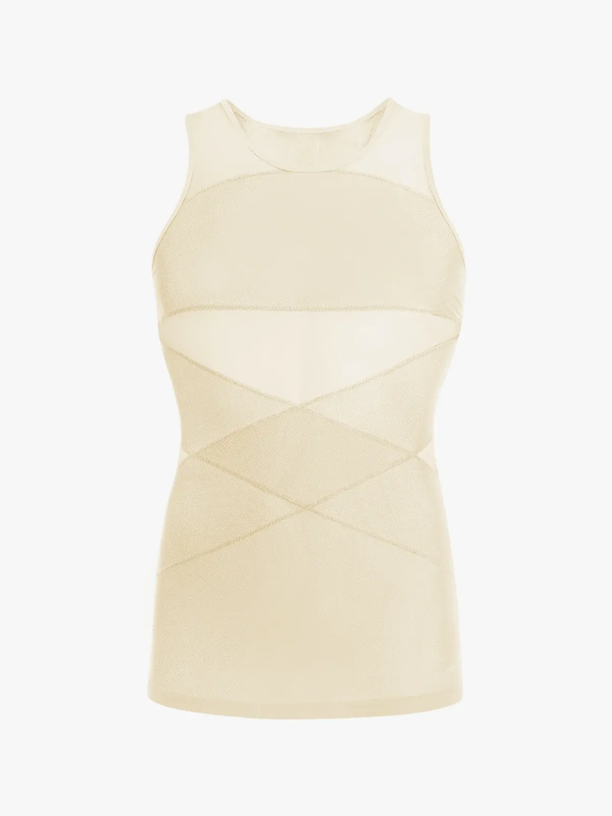 Mesh Breathable Compression Tank Top for Men