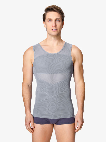 Men's Compression Shirt for Body Shaper Slimming