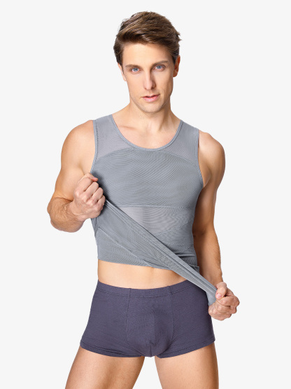 Men's Compression Shirt for Body Shaper Slimming