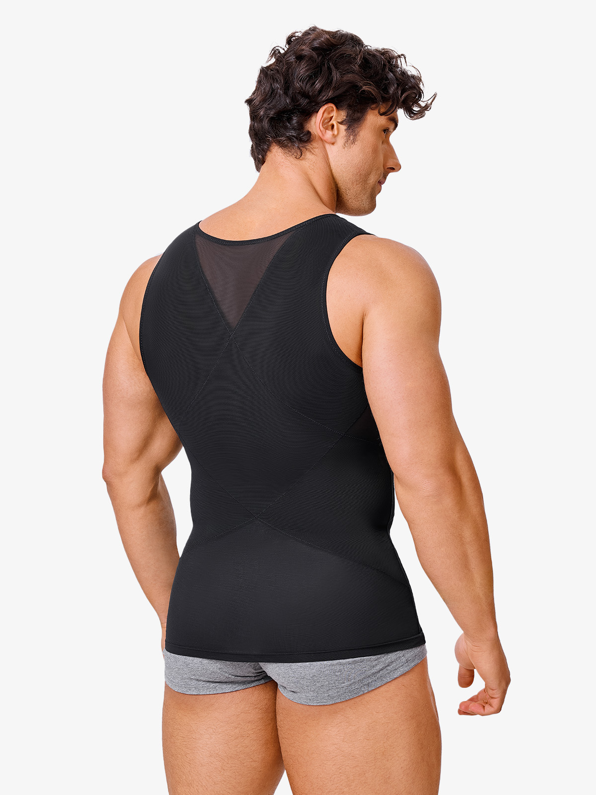 Men's Compression Shirt for Body Shaper Slimming