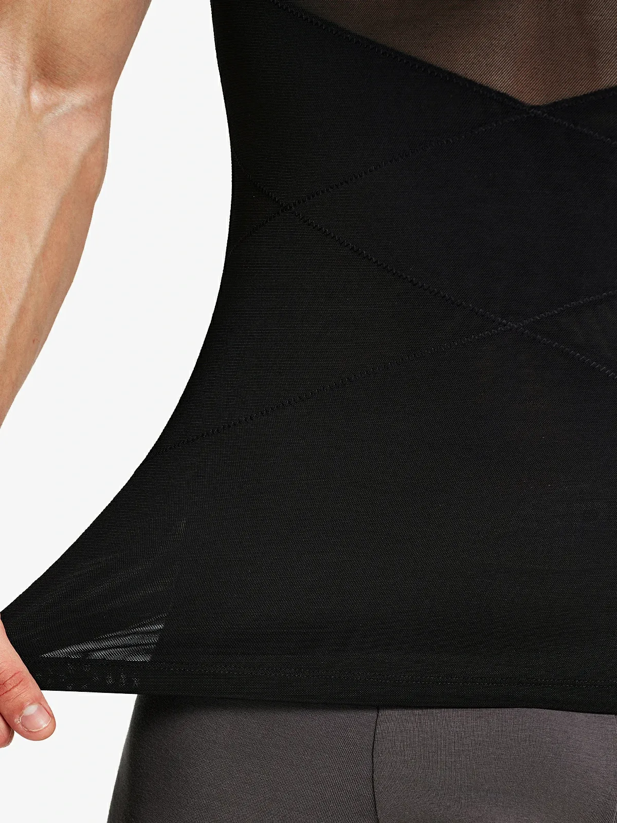 Mesh Breathable Compression Tank Top for Men