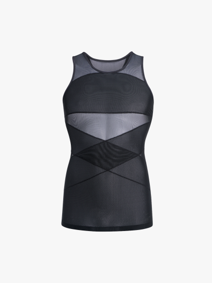 Men's Compression Shirt for Body Shaper Slimming