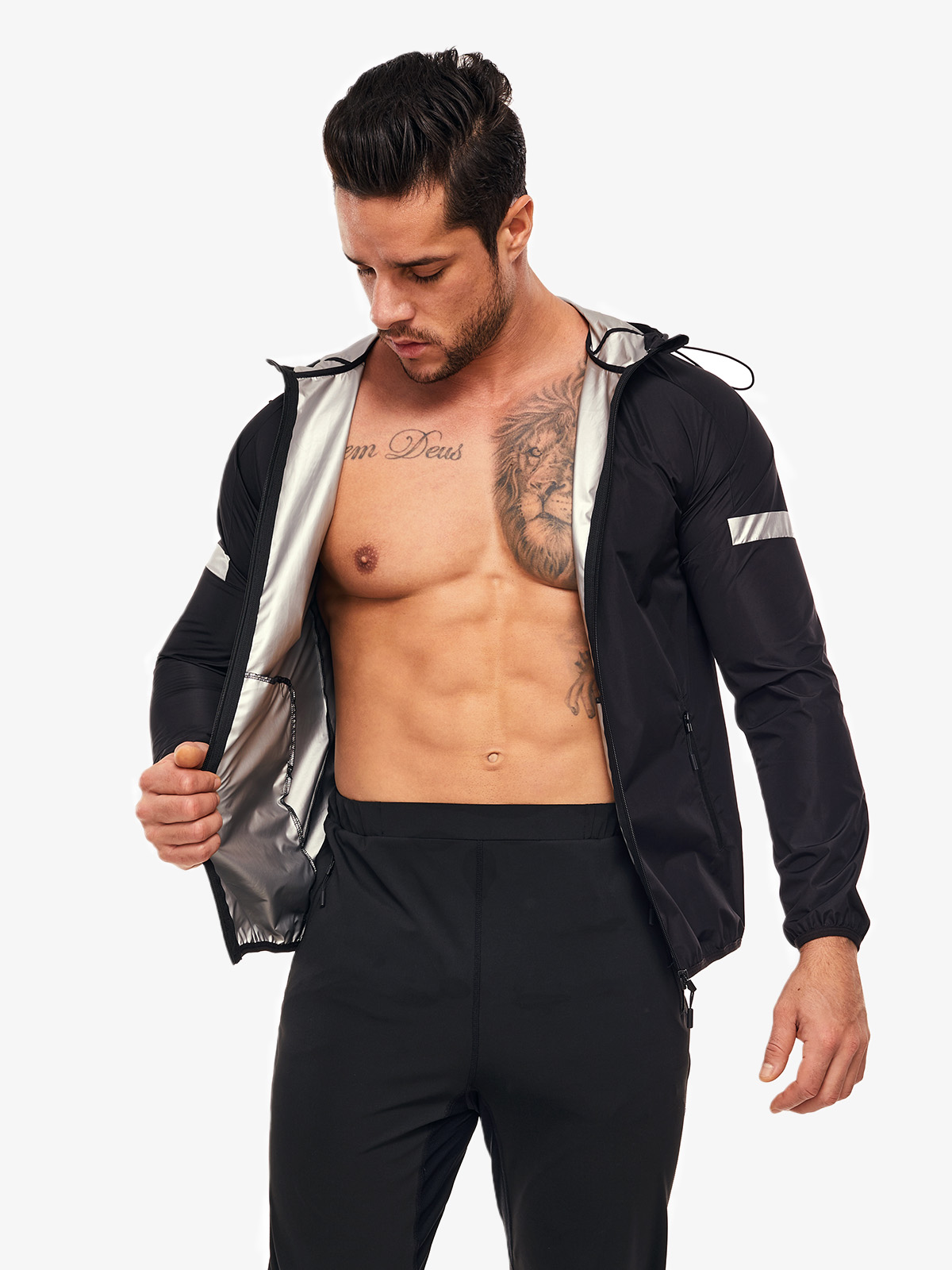 Sweat Jacket Zipper Hoodie