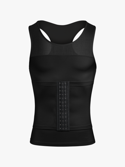 Double Tummy Control Racer Back Shapewear Compression Tank Top