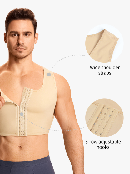 Front Buckle Shapewear Chest Binder Vest