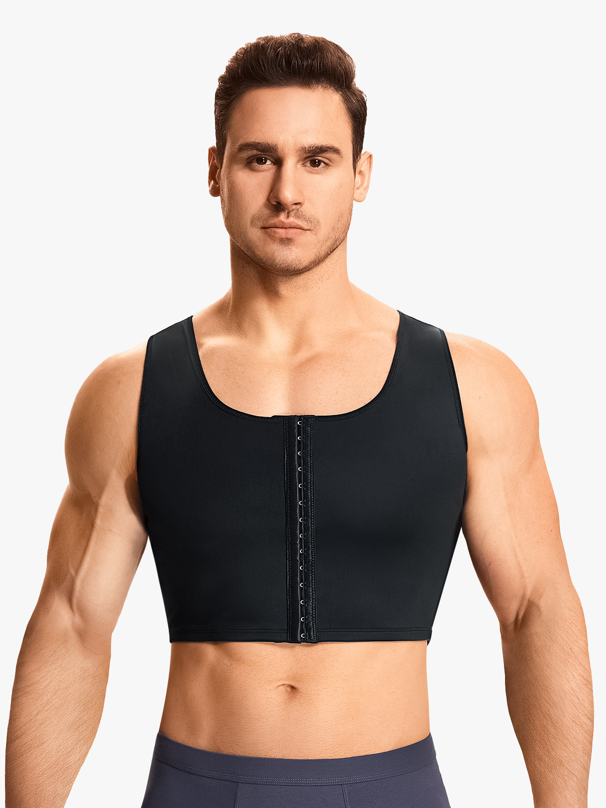 Front Buckle Shapewear Chest Binder Vest