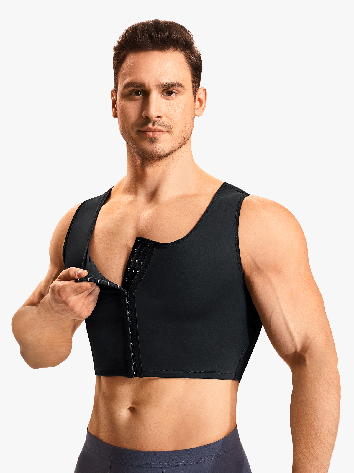 Front Buckle Shapewear Chest Binder Vest