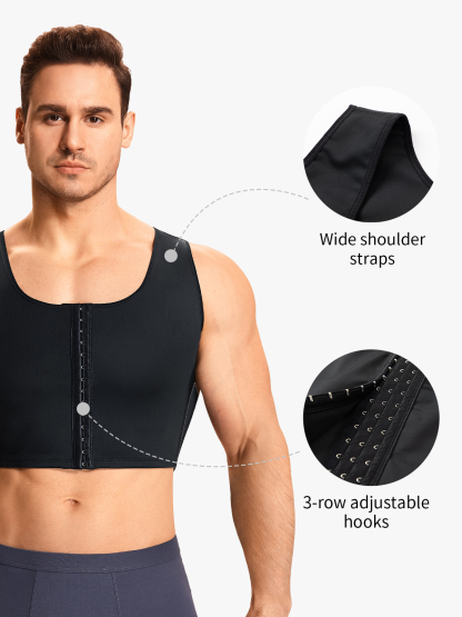 Front Buckle Shapewear Chest Binder Vest
